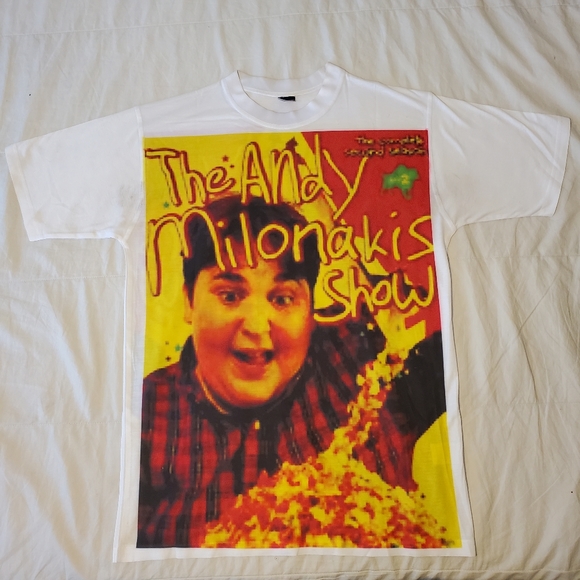 Custom made Double Sided Andy Milonakis Season 2 shirt - Picture 1 of 6